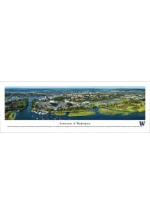 Blakeway Panoramas Washington Huskies Aerial Panorama Unframed Poster