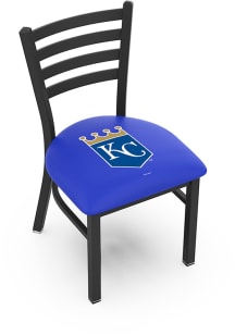 Kansas City Royals Stationary Black Wrinkle Finish Pub Stool - Black