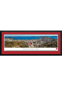 Blakeway Panoramas Wisconsin Badgers Camp Randall Stadium Aerial Deluxe Framed Posters