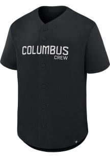 Columbus Crew Mens Black Team First Baseball Jersey