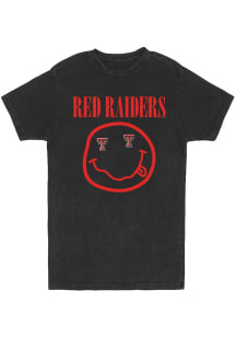 Summit Sportswear Texas Tech Red Raiders Womens Black Vintage Short Sleeve T-Shirt