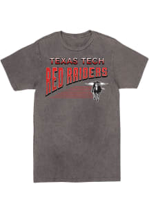 Summit Sportswear Texas Tech Red Raiders Womens Black Vintage Edition Short Sleeve T-Shirt