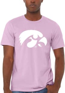 Summit Sportswear Iowa Hawkeyes Womens Lavender Classic Short Sleeve T-Shirt