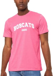 Summit Sportswear Ohio Bobcats Womens Pink Classic Short Sleeve T-Shirt