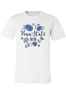 Summit Sportswear Penn State Nittany Lions Womens White Mom Short Sleeve T-Shirt