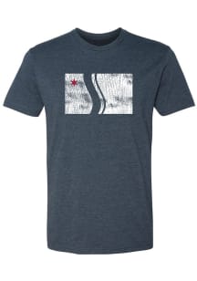 Summit Sportswear South Bend Navy Blue City Flag Short Sleeve Fashion T Shirt