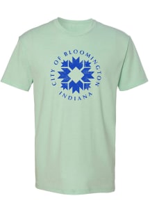 Summit Sportswear Bloomington Green City Flag Short Sleeve Fashion T Shirt