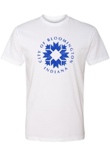 Summit Sportswear Bloomington White City Flag Short Sleeve Fashion T Shirt