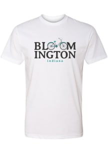 Summit Sportswear Bloomington White Bicycles Short Sleeve Fashion T Shirt