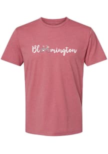 Summit Sportswear Bloomington Womens Pink Bicycles Short Sleeve T-Shirt