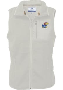 Summit Sportswear Kansas Jayhawks Womens Oatmeal Hannah Vest