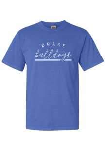 Summit Sportswear Drake Bulldogs Womens Blue Jackie Short Sleeve T-Shirt