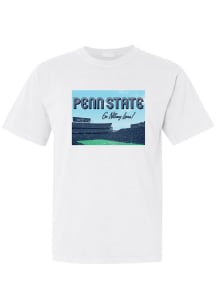 Summit Sportswear Penn State Nittany Lions Womens White Snapshot Short Sleeve T-Shirt
