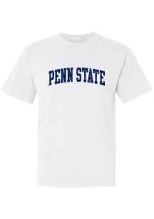 Summit Sportswear Penn State Nittany Lions Womens White Checkerboard Short Sleeve T-Shirt