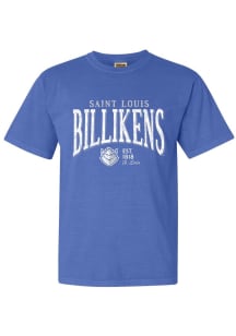Summit Sportswear Saint Louis Billikens Womens Blue Jackie Short Sleeve T-Shirt