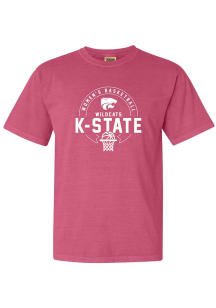 Summit Sportswear K-State Wildcats Womens Pink Nets Short Sleeve T-Shirt