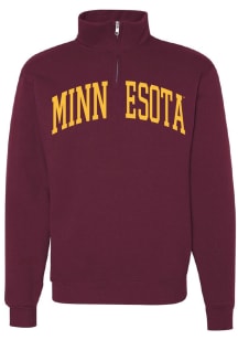 Summit Sportswear Minnesota Golden Gophers Womens Maroon Jamie Qtr Zip