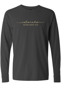 Summit Sportswear Colorado Buffaloes Womens Black Classic Script LS Tee