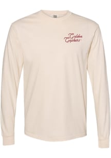 Summit Sportswear Minnesota Golden Gophers Womens Ivory Greetings LS Tee