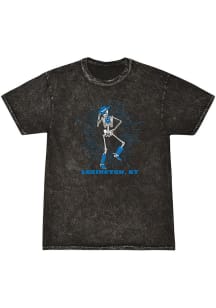 Summit Sportswear Lexington Womens Black Cowboy Skeleton Short Sleeve T-Shirt