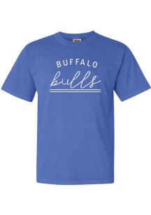 Summit Sportswear Buffalo Bulls Womens Blue New Classic Short Sleeve T-Shirt