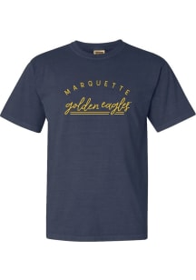 Summit Sportswear Marquette Golden Eagles Womens Blue New Classic Short Sleeve T-Shirt