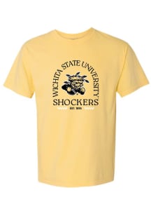 Summit Sportswear Wichita State Shockers Womens Yellow Jackie Vintage Short Sleeve T-Shirt