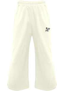 Summit Sportswear K-State Wildcats Womens Maggie White Sweatpants