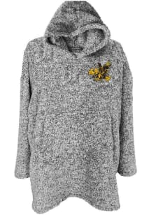 Summit Sportswear Iowa Hawkeyes Womens Black Macy Hooded Sweatshirt