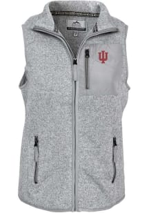 Summit Sportswear Indiana Hoosiers Womens Grey Mary Kate Vest