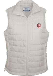 Summit Sportswear Indiana Hoosiers Womens White Madalyn Vest
