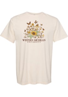 Summit Sportswear Western Michigan Broncos Womens Ivory Jackie Short Sleeve T-Shirt