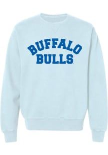 Summit Sportswear Buffalo Bulls Womens Light Blue Classic Block Crew Sweatshirt