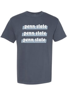 Summit Sportswear Penn State Nittany Lions Womens Blue CC Short Sleeve T-Shirt