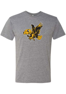 Summit Sportswear Iowa Hawkeyes Grey Vintage Logo Short Sleeve Fashion T Shirt