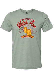 Summit Sportswear Ames Green Welch Ave Short Sleeve Fashion T Shirt