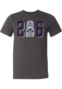 Summit Sportswear Cleveland Grey Guardians 216 Short Sleeve Fashion T Shirt