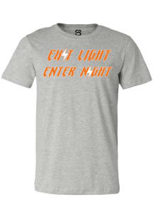 Summit Sportswear Blacksburg Grey ENTER NIGHT Short Sleeve T Shirt