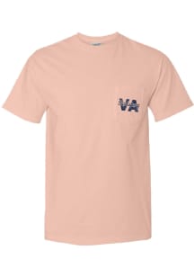 Summit Sportswear Blacksburg Pink GREETINGS FROM Short Sleeve Fashion T Shirt