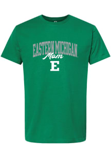 Summit Sportswear Eastern Michigan Eagles Womens Green Mom Short Sleeve T-Shirt