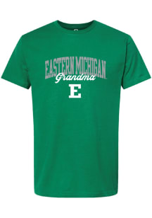 Summit Sportswear Eastern Michigan Eagles Womens Green Grandma Short Sleeve T-Shirt