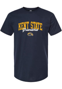 Summit Sportswear Kent State Golden Flashes Womens Navy Blue Grandma Short Sleeve T-Shirt