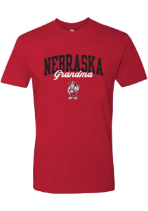 Summit Sportswear Nebraska Cornhuskers Womens Red Grandma Short Sleeve T-Shirt