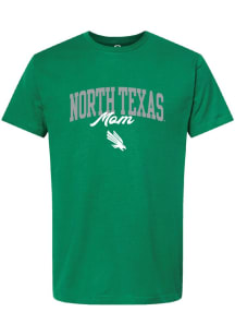 Summit Sportswear North Texas Mean Green Womens Green Mom Short Sleeve T-Shirt