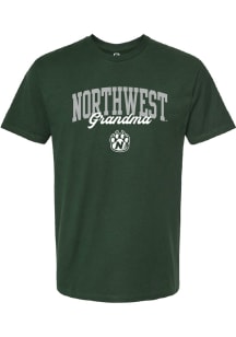 Summit Sportswear Northwest Missouri State Bearcats Womens Green Grandma Short Sleeve T-Shirt