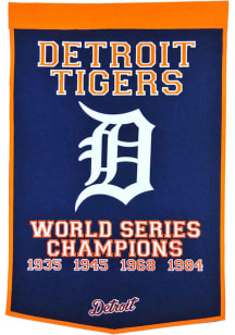 Detroit Tigers 24x38 Dynasty Banner - Navy Blue