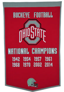 Ohio State Buckeyes 24x38 Dynasty Banner - Red