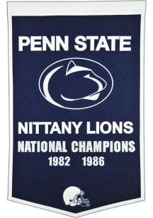 Penn State Nittany Lions 24x38 Dynasty Banner - Blue