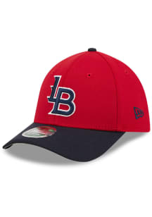 New Era Louisville Bats Mens Red 2026 MiLB Player Replica 39THIRTY M Crown Flex Hat