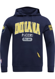 Pro Standard Indiana Pacers Mens Navy Blue City Arch Fashion Hood